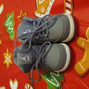 Nike Air Jordan Flight Origin 2 TD Cool Grey White 705162-003 Toddler Size